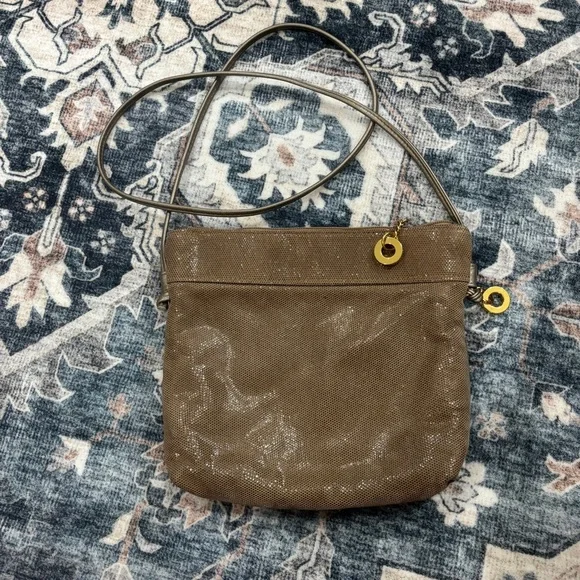 Ohh Ashley Vintage Tan Crossbody Bag - Picture 2 of 6